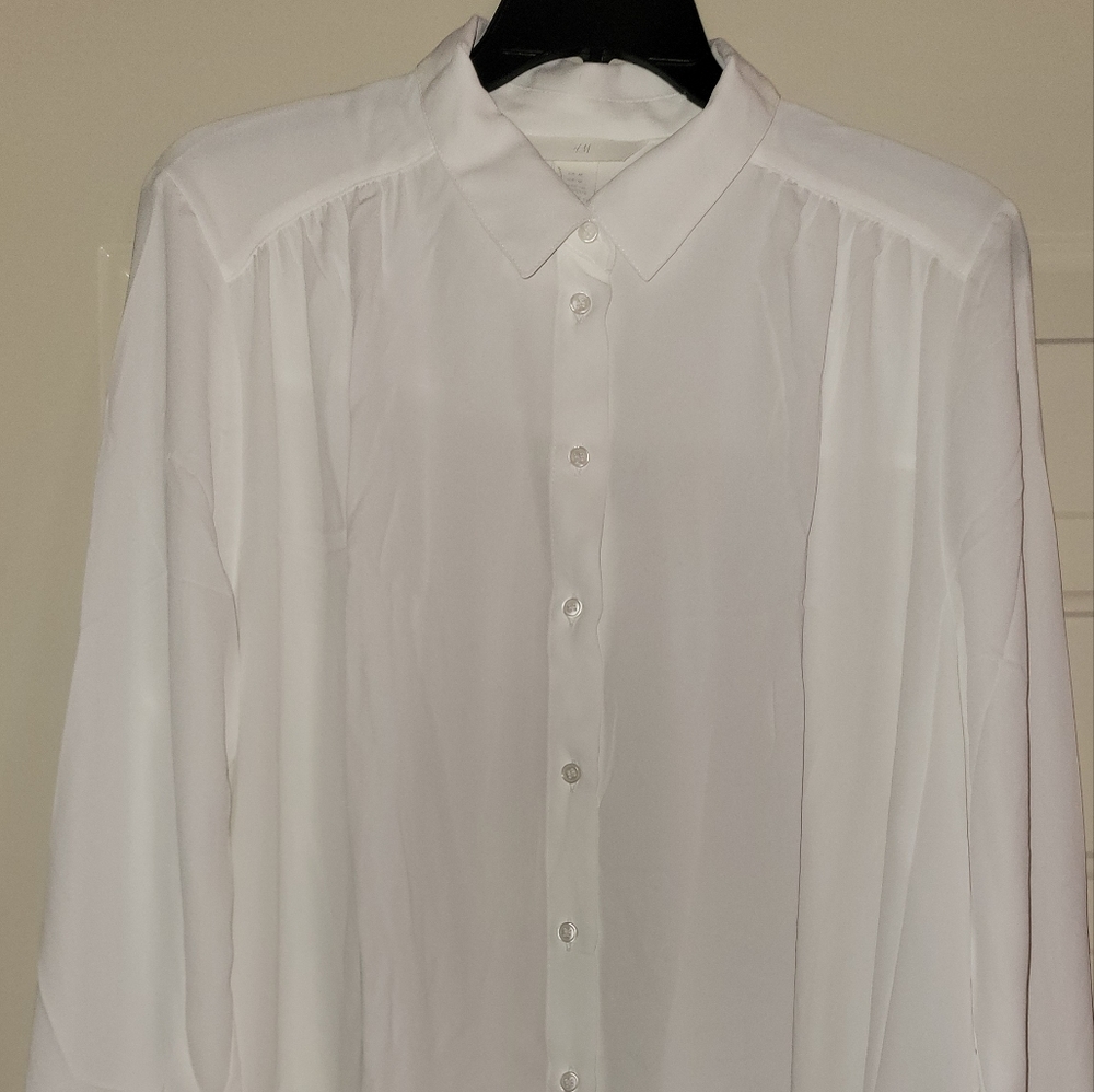 H&M White Blouse